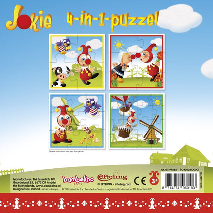 Jokie Puzzel 4st koop je bij Babywinkel