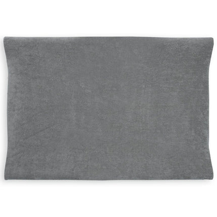 Jollein Aankleedkussenhoes Badstof Storm Grey 50x70cm koop je bij Babywinkel