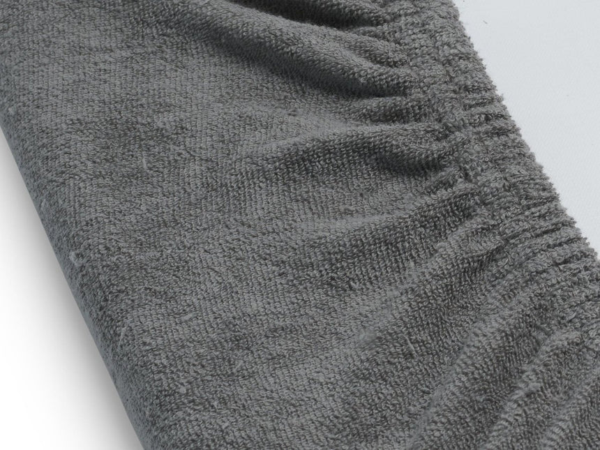 Jollein Aankleedkussenhoes Badstof Storm Grey 50x70cm koop je bij Babywinkel