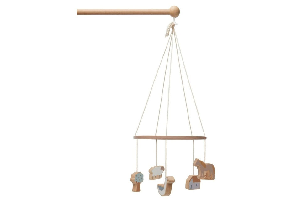 Jollein Baby Mobiel Hout Farm koop je bij Babywinkel