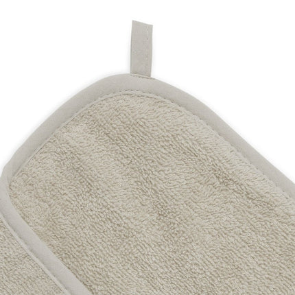 Jollein Badcape Baby Badstof Nougat 75x75cm koop je bij Babywinkel