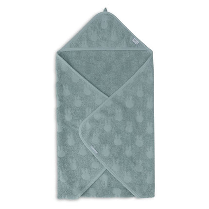 Jollein Badcape Baby Miffy Jaquard Sea Green 75X75Cm koop je bij Babywinkel