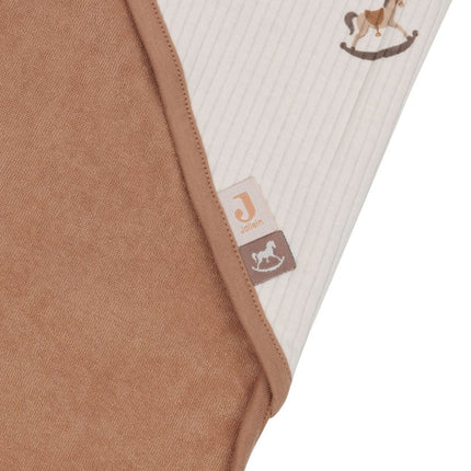 Jollein Badcape Baby Nostalgic Ride 75X75Cm koop je bij Babywinkel