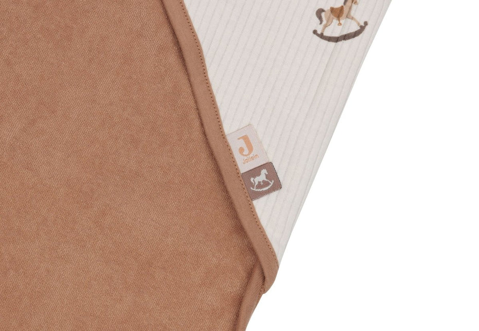 Jollein Badcape Baby Nostalgic Ride 75X75Cm koop je bij Babywinkel