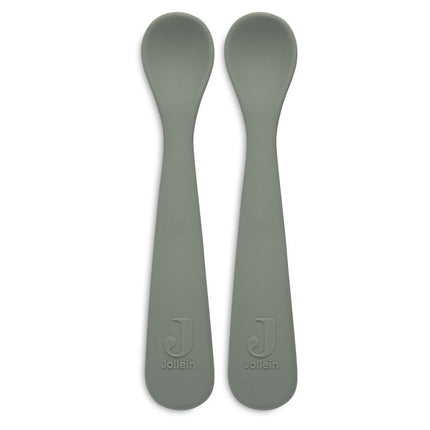 Jollein Bestekset Lepels Ash Green 2st koop je bij Babywinkel