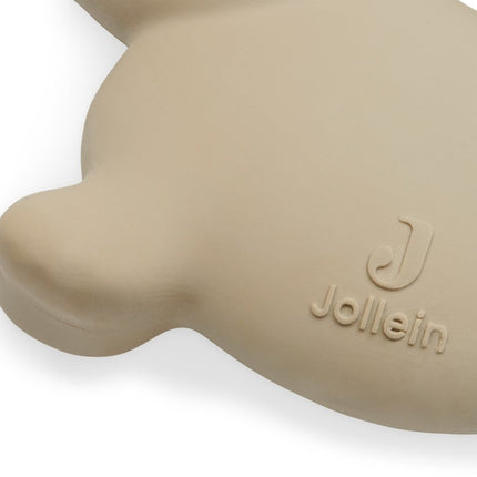 Jollein Bijtring Siliconen Bunny Nougat koop je bij Babywinkel