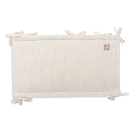 Jollein Boxbumper Cloudy Rib/ Oatmeal 180X30Cm koop je bij Babywinkel