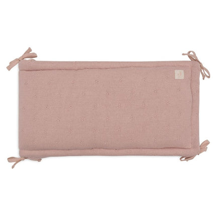 Jollein Boxbumper Cosy Knit Wild Rose 180 X 30 Cm koop je bij Babywinkel