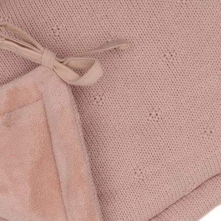 Jollein Boxbumper Cosy Knit Wild Rose 180 X 30 Cm koop je bij Babywinkel