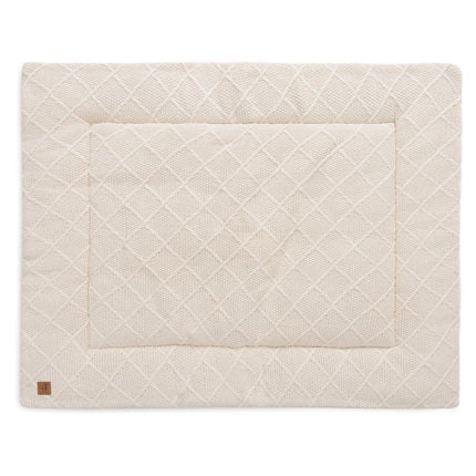 Jollein Boxkleed Check Knit Oatmeal 75 X 95 Cm koop je bij Babywinkel