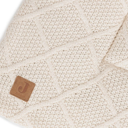 Jollein Boxkleed Check Knit Oatmeal 75 X 95 Cm koop je bij Babywinkel