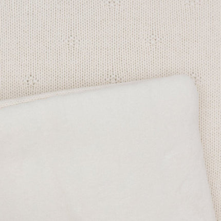 Jollein Boxkleed Cosy Knit Ivory 75 X 95 Cm koop je bij Babywinkel