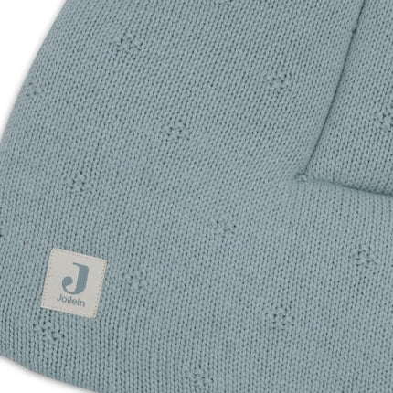 Jollein Boxkleed Cosy Knit Sea Green 75 X 95 Cm koop je bij Babywinkel