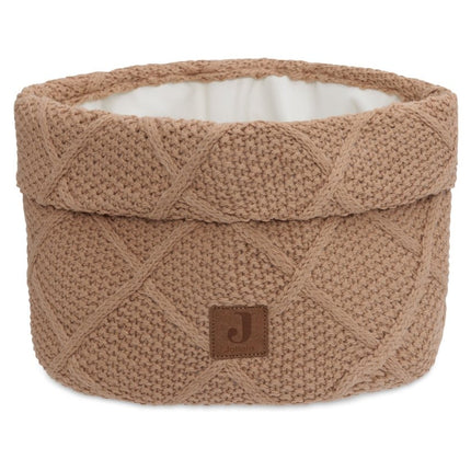 Jollein Commodemandje Check Knit Biscuit koop je bij Babywinkel