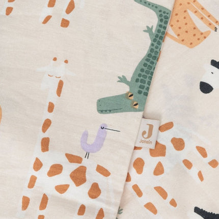 Jollein Dekbedovertrek Peuter Jungle Jambo 100 X 140 Cm koop je bij Babywinkel