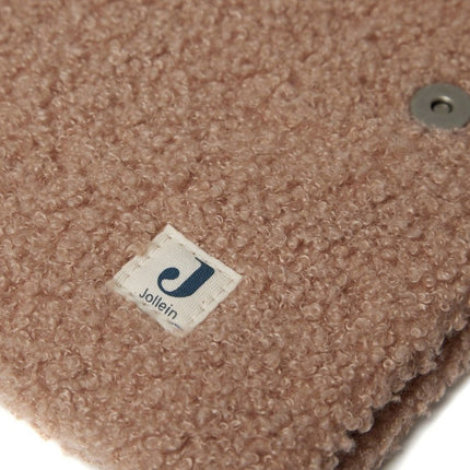 Jollein Groeiboekje Hoes Boucle Biscuit koop je bij Babywinkel