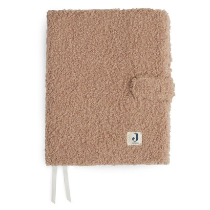 Jollein Groeiboekje Hoes Boucle Biscuit koop je bij Babywinkel