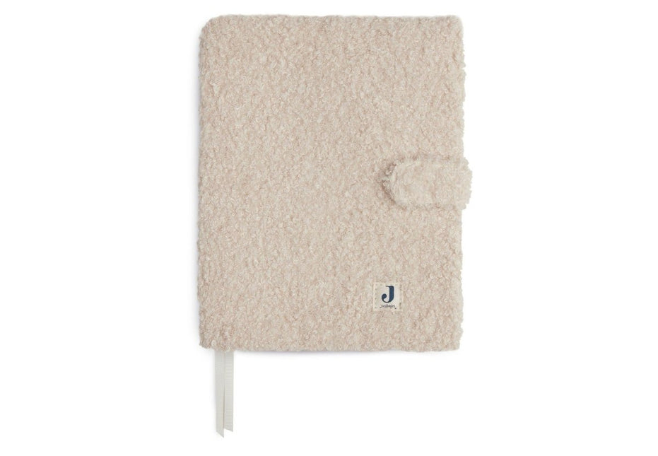 Jollein Groeiboekje Hoes Boucle Naturel koop je bij Babywinkel