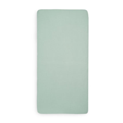 Jollein Hoeslaken Jersey Ash Green 60x120cm koop je bij Babywinkel