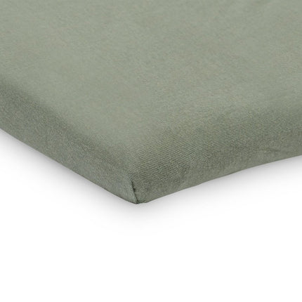 Jollein Hoeslaken Jersey Boxmatras Ash Green 75x95cm 2st koop je bij Babywinkel