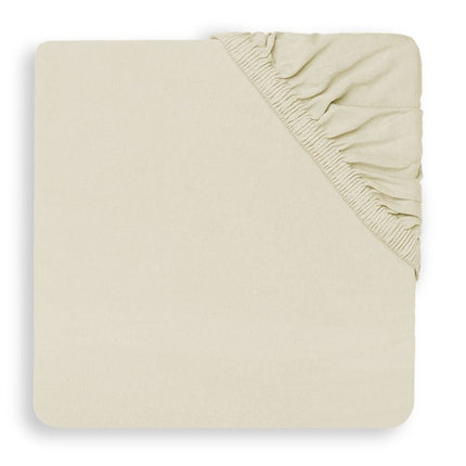 Jollein Hoeslaken Jersey Boxmatras Ivory 75x95cm koop je bij Babywinkel