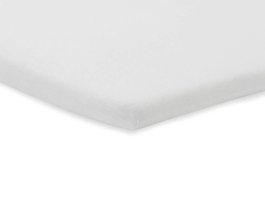 Jollein Hoeslaken Jersey Boxmatras Wit 75x95cm koop je bij Babywinkel