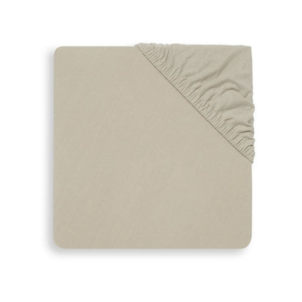 Jollein Hoeslaken Jersey Nougat 60x120cm koop je bij Babywinkel