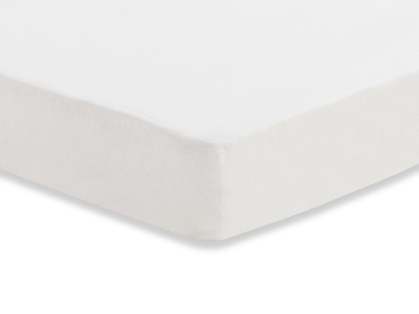 Jollein Hoeslaken Katoen Wit 50x90cm koop je bij Babywinkel