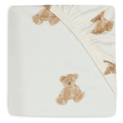 Jollein Hoeslaken Peuter Jersey Teddy Bear 70/75 X 140/150 Cm koop je bij Babywinkel