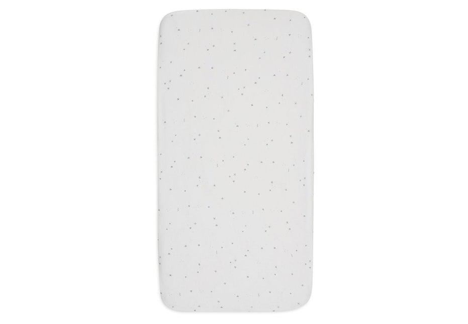 Jollein Hoeslaken Peuter Jersey Twinkling Sea Green 60 X 120 Cm koop je bij Babywinkel