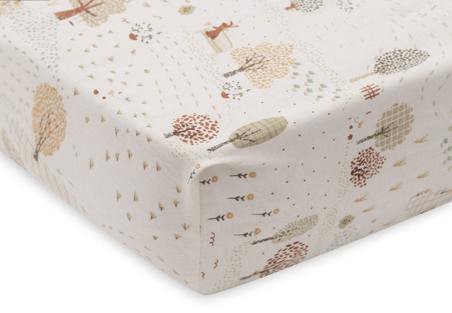 Jollein Hoeslaken Peuter Tiny Park 75X140Cm koop je bij Babywinkel