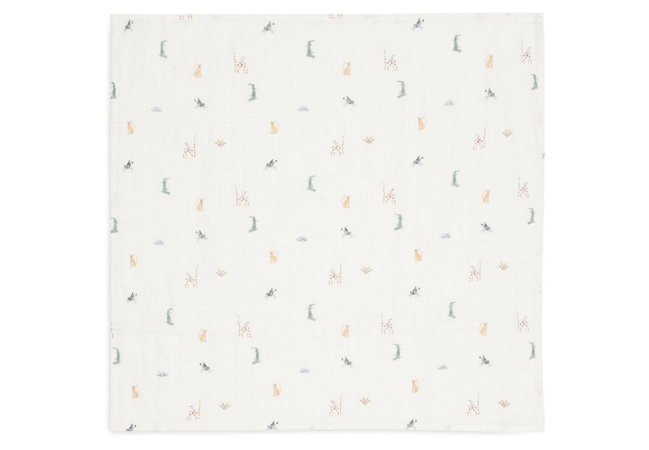 Jollein Hydrofiele Doek Jungle Jambo 70 X 70 Cm 3St koop je bij Babywinkel