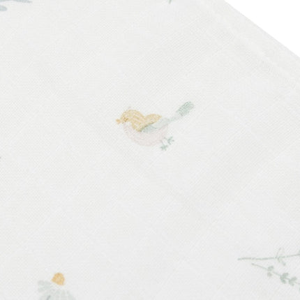 Jollein Hydrofiele Doek Lovely Birds 70 X 70 Xm 3St koop je bij Babywinkel
