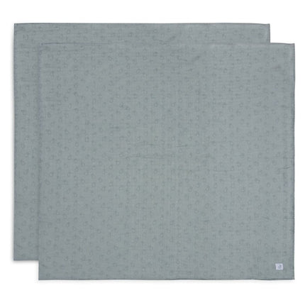 Jollein Hydrofiele Doek Miffy Sillhouettes Sea Green 115 X 115 Cm 2St koop je bij Babywinkel