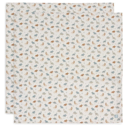 Jollein Hydrofiele Doek Roarsome 115 X 115 Cm 2St koop je bij Babywinkel