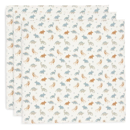 Jollein Hydrofiele Doek Roarsome 70 X 70 Cm 3St koop je bij Babywinkel