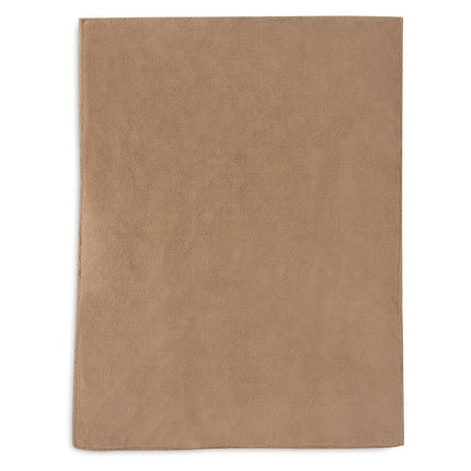 Jollein Ledikantdeken Check Knit Biscuit/Teddy Fleece 100 X 150 Cm koop je bij Babywinkel