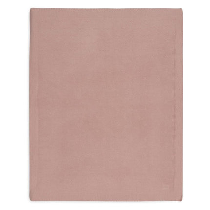 Jollein Ledikantdeken Cosy Knit Wild Rose 100 X 150 Cm koop je bij Babywinkel