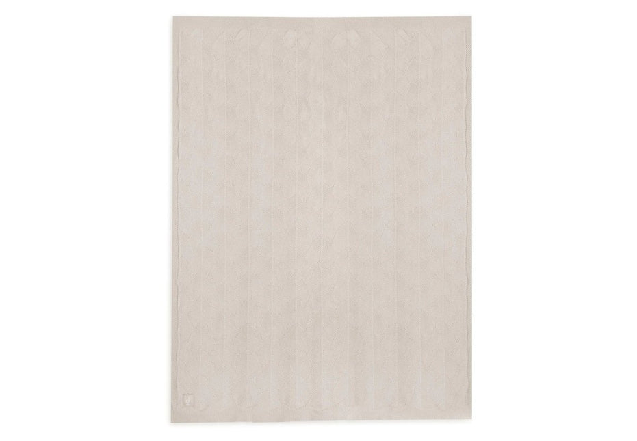 Jollein Ledikantdeken Shell Knit Nougat 100x150cm koop je bij Babywinkel