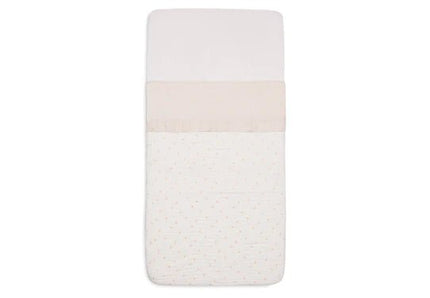 Jollein Ledikantlaken Ruffle Natural 120X150cm koop je bij Babywinkel