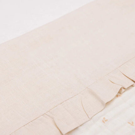 Jollein Ledikantlaken Ruffle Natural 120X150cm koop je bij Babywinkel