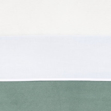 Jollein Ledikantlaken Wit 120x150cm koop je bij Babywinkel
