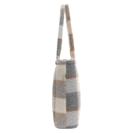 Jollein Luiertas Check Boucle Shopper koop je bij Babywinkel