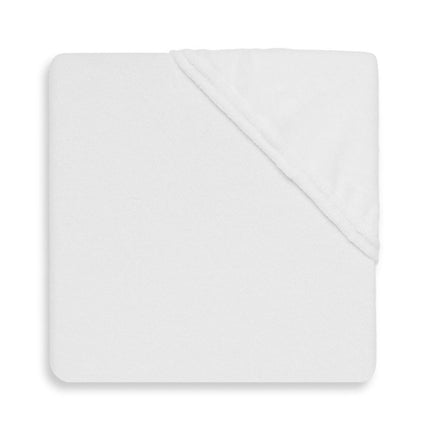 Jollein Molton Hoeslaken Wit 60x120cm koop je bij Babywinkel