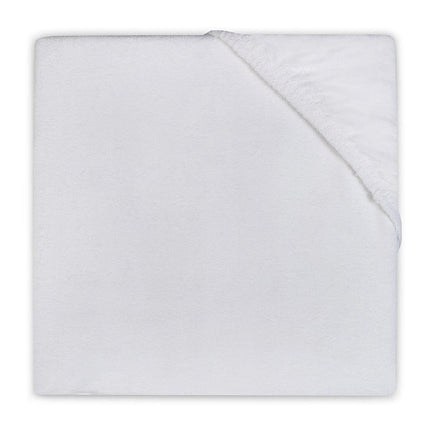 Jollein Molton Hoeslaken Wit 70x140cm koop je bij Babywinkel