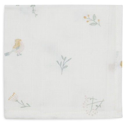 Jollein Monddoekje Lovely Birds 31 X 31 Cm 3St koop je bij Babywinkel