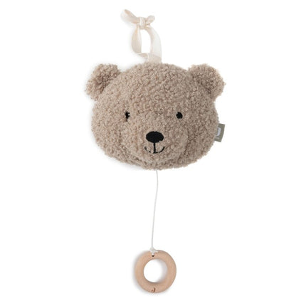 Jollein Muziekhanger Baby Teddy Bear Olive Green koop je bij Babywinkel