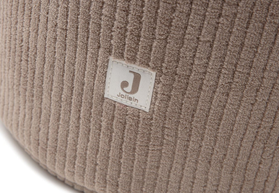 Jollein Opbergmand Cloudy Rib/ Milky Coffee koop je bij Babywinkel