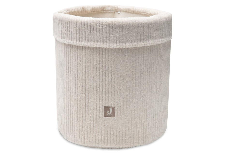 Jollein Opbergmand Cloudy Rib/Oatmeal koop je bij Babywinkel