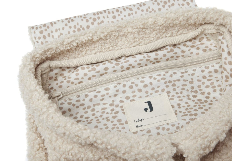 Jollein Rugzak Boucle Naturel koop je bij Babywinkel